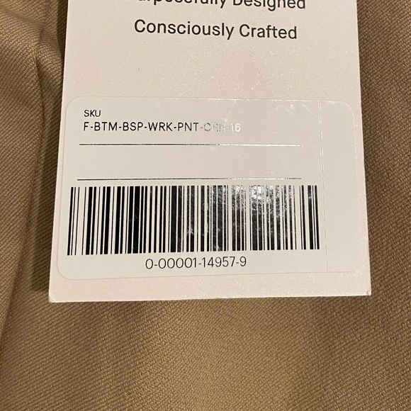 Everlane Women’s Tan Stretch Trousers - Picture 11 of 11